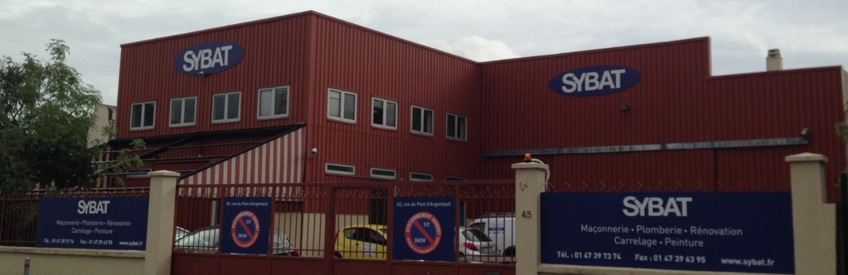 Les locaux de SYBAT à Gennevilliers